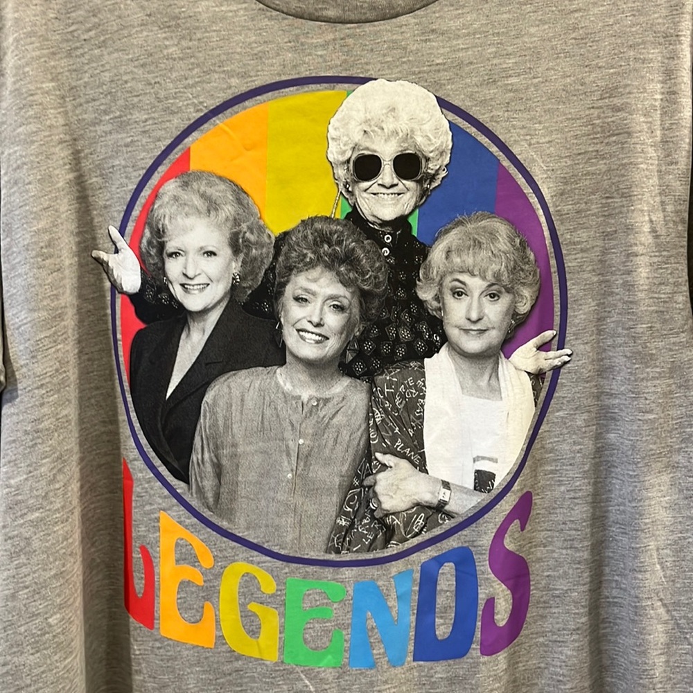 New Golden Girls Men's Pride Graphic Tee with Short Sleeves
